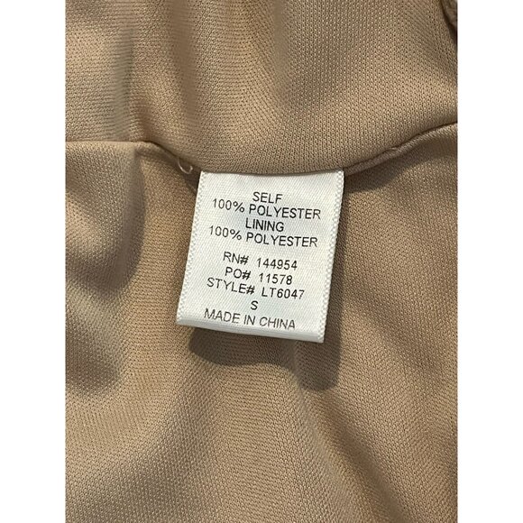 DONNEE PAR DIEU Animal Organza Sleeveless V-Neck Peplum Bow Tie Blouse Top - Picture 7 of 7